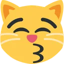 키스하는 고양이 이모지