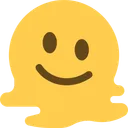 녹는 얼굴 이모지