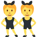 토끼 귀를 가진 사람들 이모지