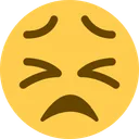 인내심 있는 얼굴 이모지