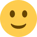 살짝 웃는 얼굴 이모지
